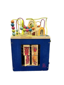 secondhand B. toys Zany Zoo Wooden Activity Cube