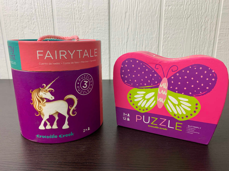 used BUNDLE Toddler-Preschool Puzzles