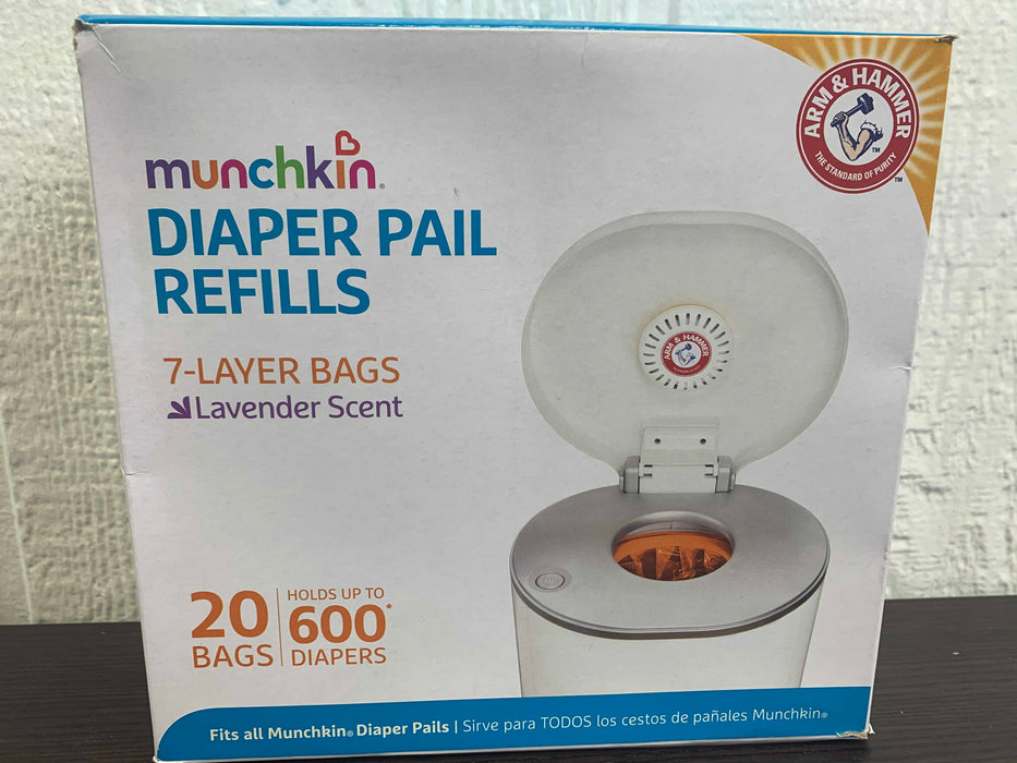 secondhand Munchkin Arm & Hammer Diaper Pail Refills