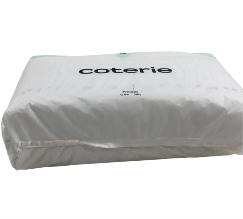 Coterie Diapers, 31Count, Size2
