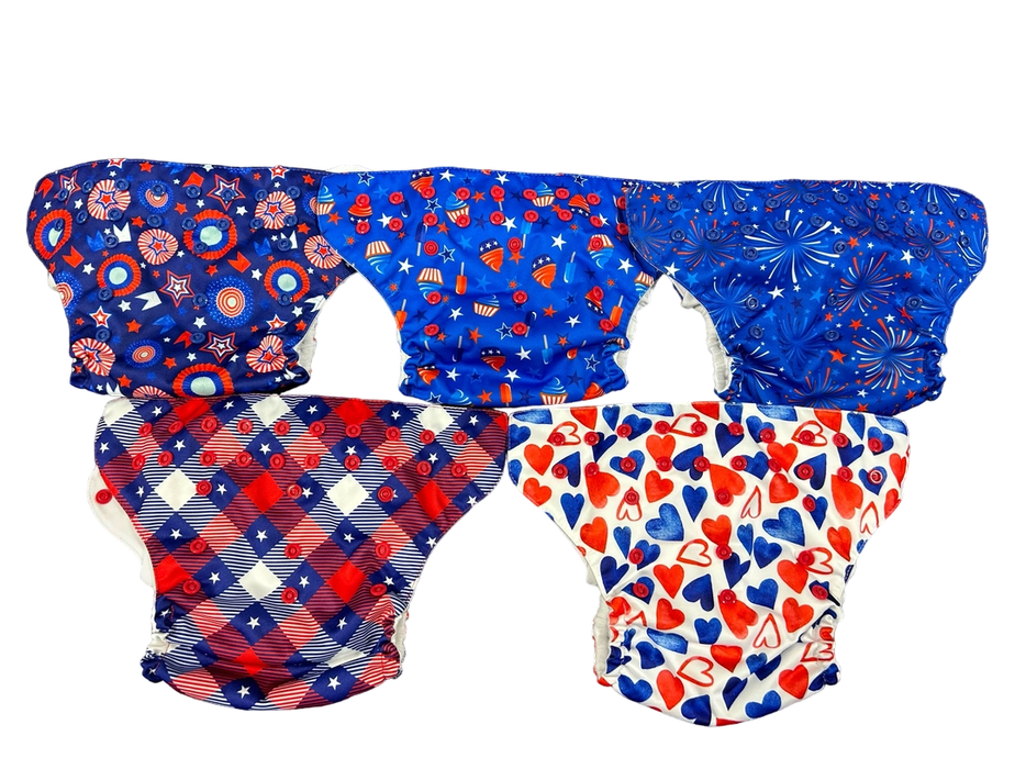 secondhand Mama Koala 5 Pack Cloth Diapers With Inserts