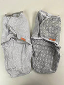 used SwaddleMe Original Swaddle Wrap With Easy Change 2pk, Small/Medium 0-3 months