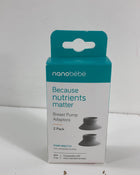 Shop Nanobébé Breast Pump Adapter Set at GoodBuy Gear
