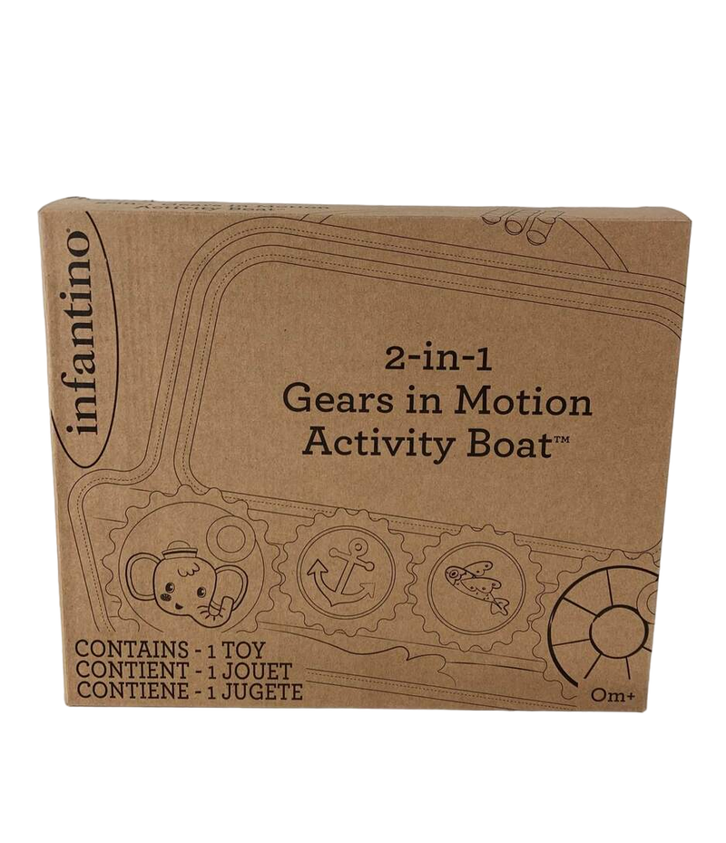 Infantino 2in1 Gears In Motion Activity Boat
