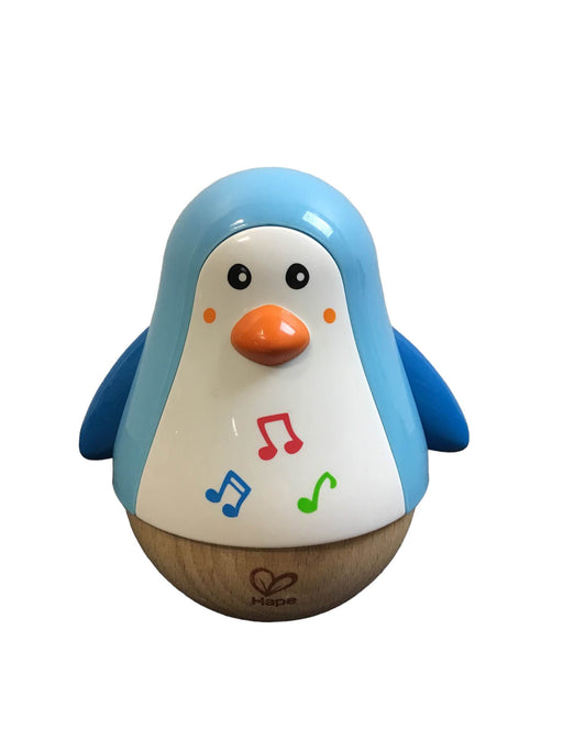 used Hape Penguin Musical Wobbler