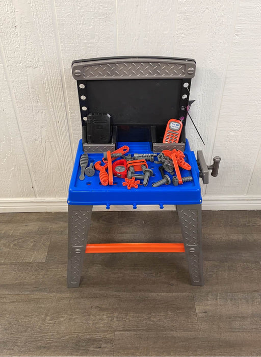 secondhand American Plastic Toys Deluxe Work Bench