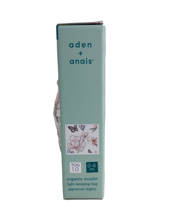 Shop Aden + Anais Organic Cotton Muslin Sleep Bag, Earthly Rosewood, Small (0-6 Months) at GoodBuy Gear