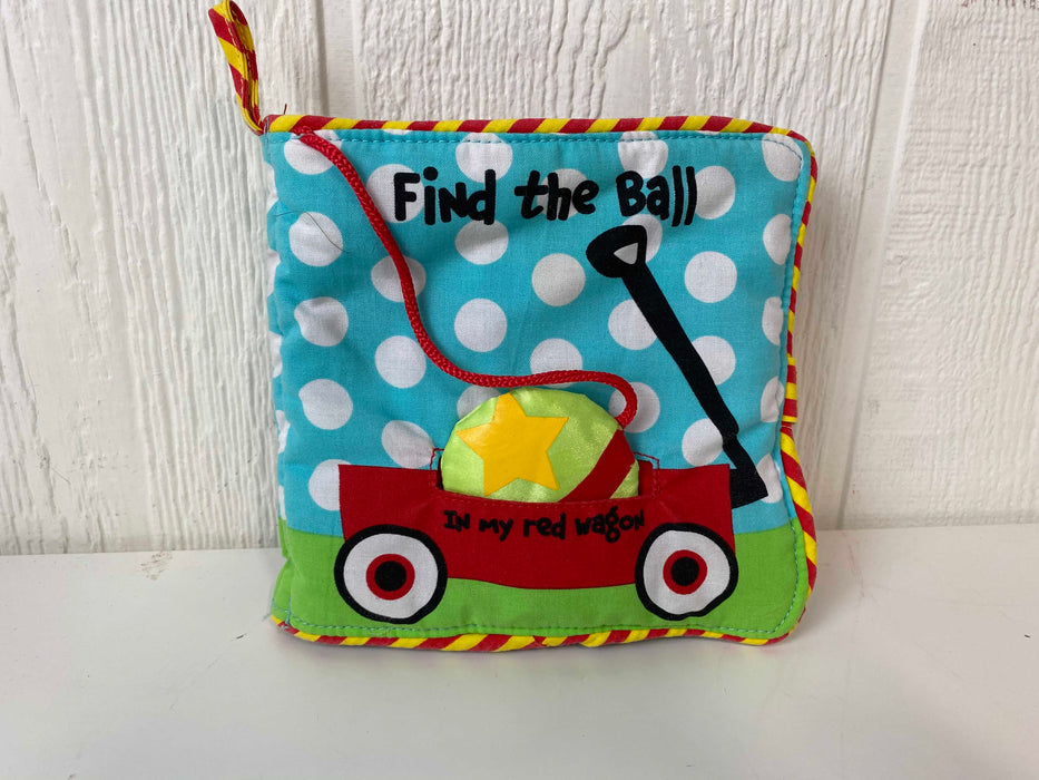 used Manhattan Toy Soft Finding Activity Book, Find the Ball