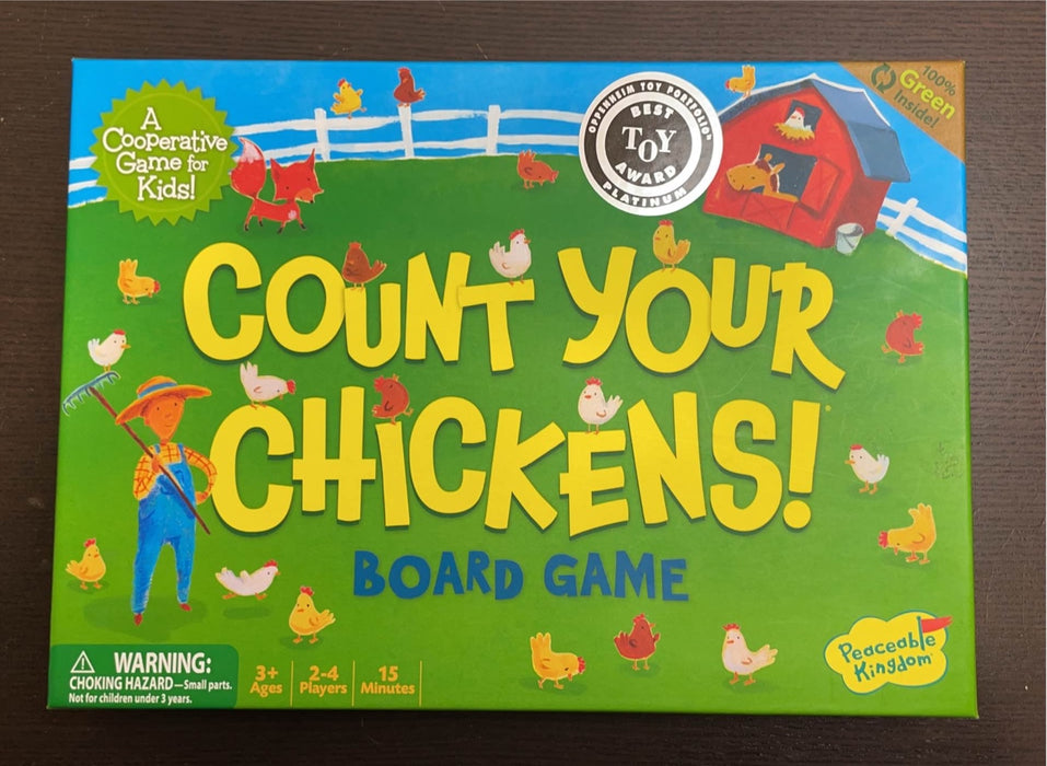 used Peaceable Kingdom Count Your Chickens