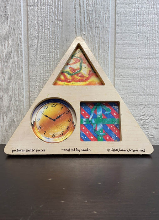 secondhand Melissa & Doug Jumbo Knob Puzzle