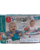 used Infantino 2-in-1 Tummy Time & Seated Support