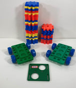 secondhand Little Tikes Wee Waffle Blocks