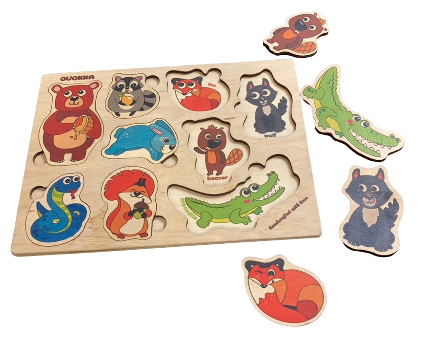 secondhand QUOKKA Animal Puzzle