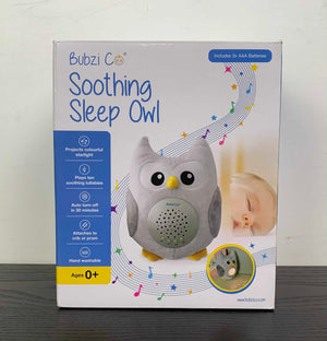 Bubzi soothing sleep sales owl