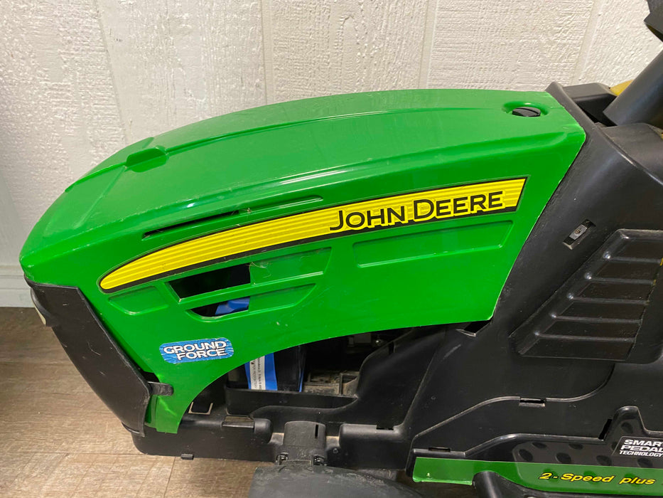 used Peg Perego John Deere Ground Force Tractor with Trailer