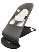 used BabyBjorn Bouncer Balance, Dark Grey/Grey, Black Frame