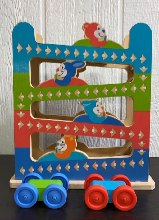 used Melissa & Doug Roll And Ring Ramp Tower