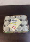 used Ball 12 Glass Canning Jars, 4oz