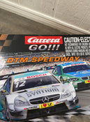 secondhand Carrera GO!!! DTM Speedway Starter Slot Car Set with C-Coupe DTM