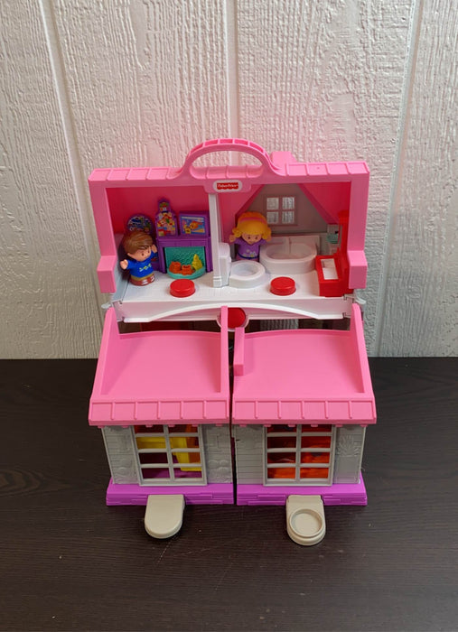 used Fisher Price Little People Big Helpers Interactive Home Playset