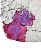 secondhand JumpOff Jo Fitted Crib Sheet,  Pink Dinosaur