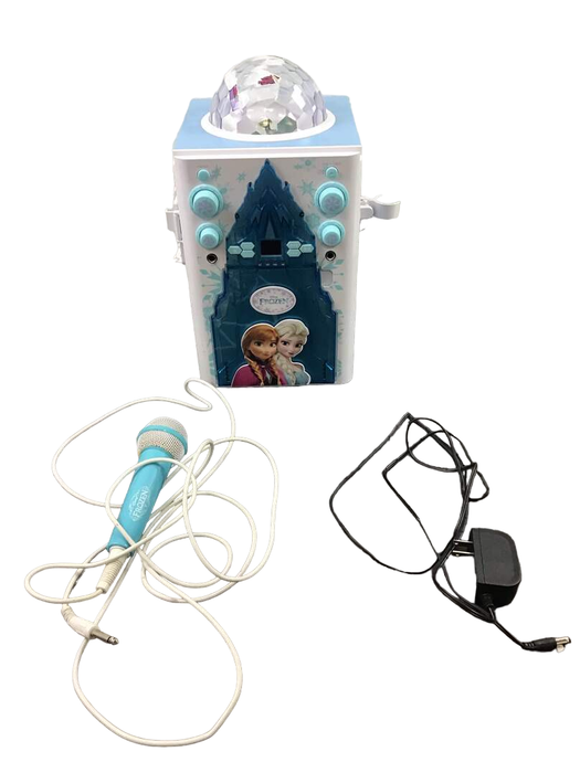 used Disney Frozen Castle With Disco Globe Karaoke