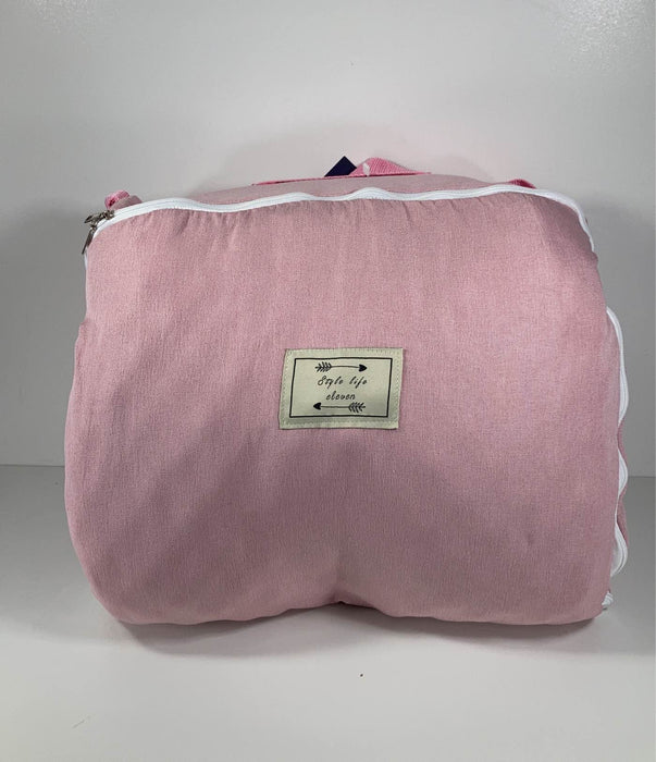 used Style Life Eleven Portable Baby Nest Lounger, Pink