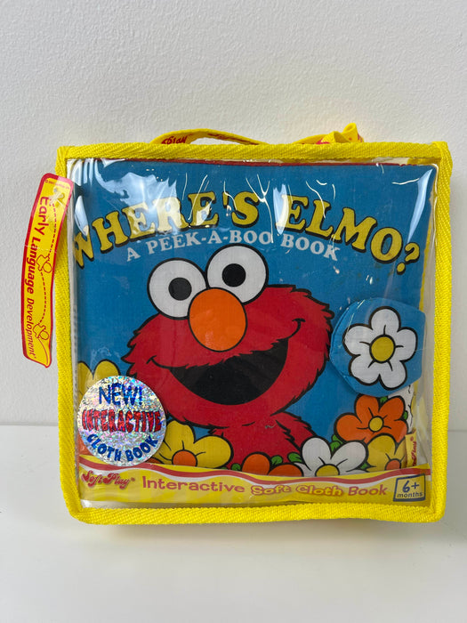 used Soft Play Where's Elmo?: A Perk-a-Boo Book