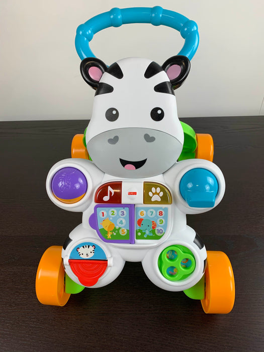 used Fisher Price Learn With Me Zebra Walker