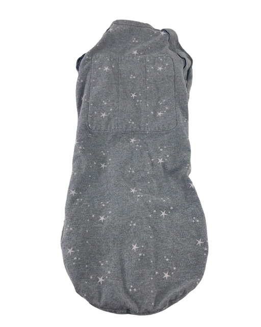 secondhand Happiest Baby Sleepea Swaddle, Small, Graphite Gray Stars