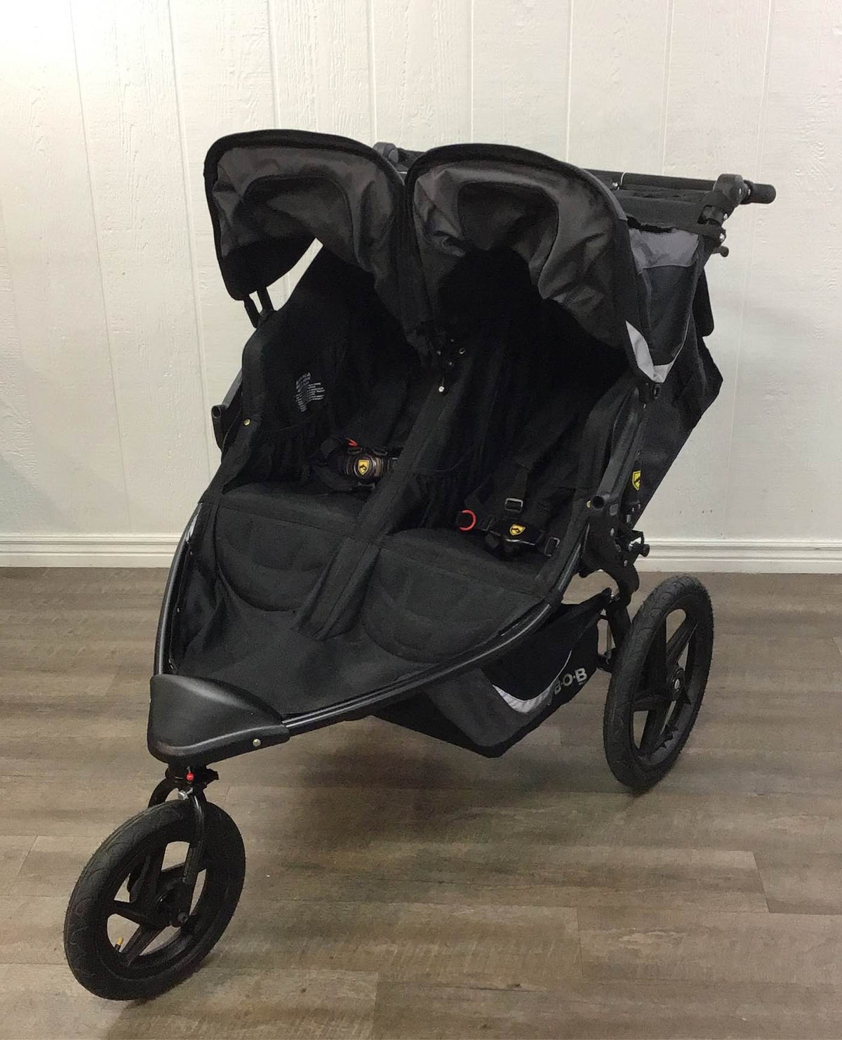 2020 bob double stroller BOB Revolution Flex 3.0 Duallie Stroller, 2020, Graphite Black