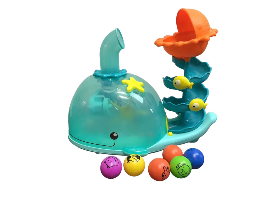 used B. toys Musical Whale Ball Popper