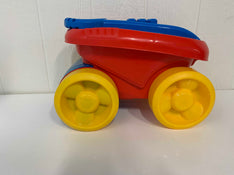 used Mega Bloks First Builders Block Scooping Wagon