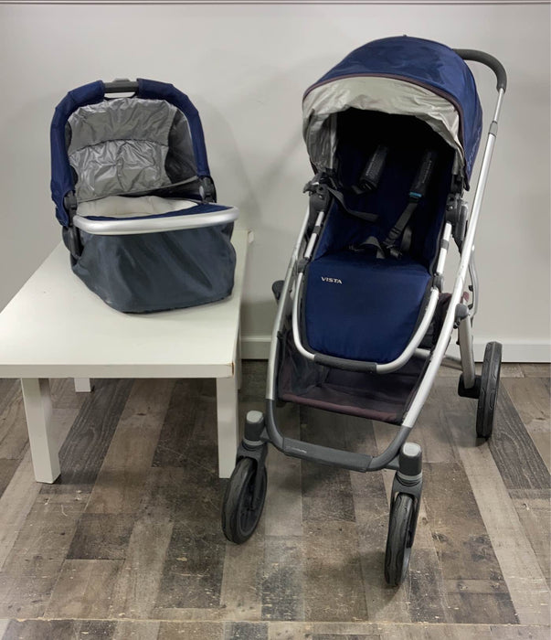 secondhand UPPAbaby VISTA Stroller, Taylor (Indigo), 2014