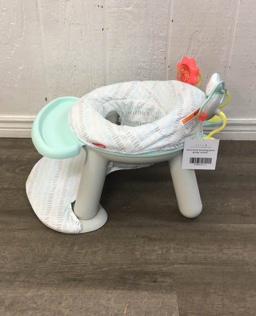 secondhand Skip Hop 2-in-1 Sit-up Activity Baby Chair, Silver Cloud Lining