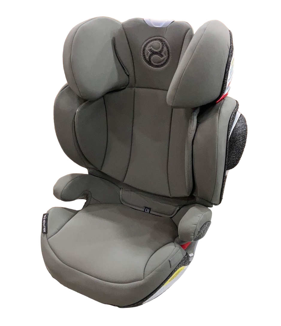 Cybex Solution Z-Fix Highback Booster Seat, 2023, Manhattan Grey