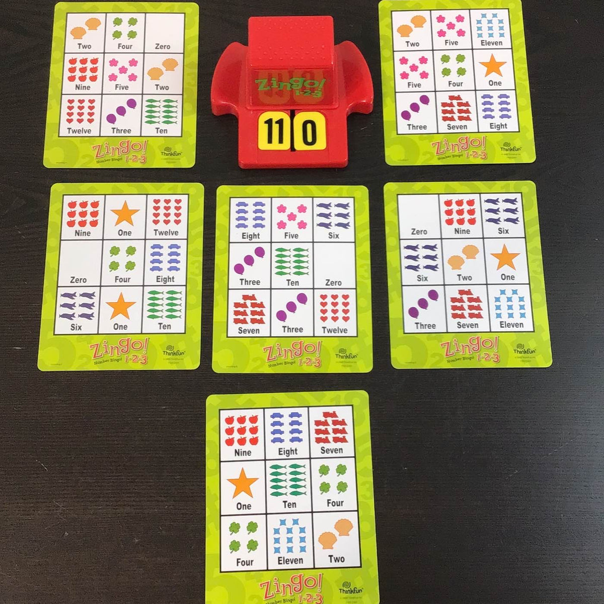 Think Fun Zingo! Number Bingo!