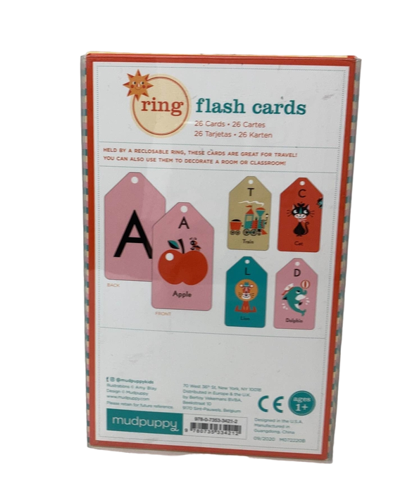 secondhand mudpuppy Ring Flash Cards