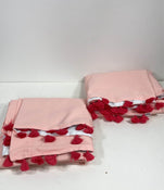 secondhand Pillowfort Toddler Bed and Crib Skirt