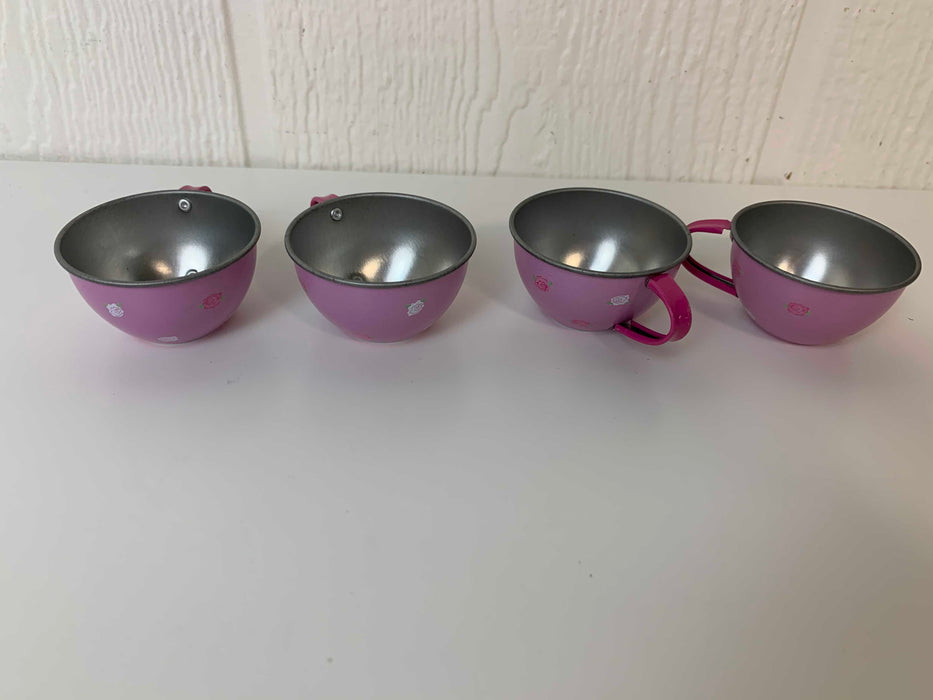 secondhand Schylling Tin Tea Set