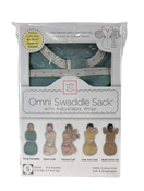 Shop Swaddle Designs Omni Swaddle Sack With Wrap, Small, Heathered Jadeite at GoodBuy Gear