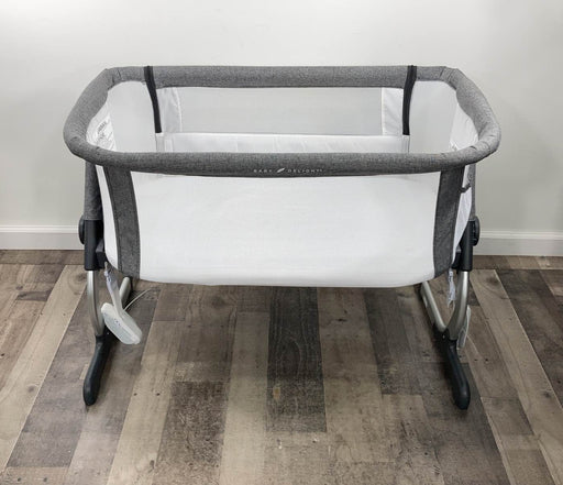 secondhand Baby Delight Beside Me Dreamer Bassinet & Bedside Sleeper, Charcoal Tweed