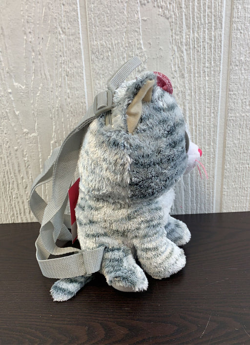 secondhand Ty Kiki Grey Cat Backpack