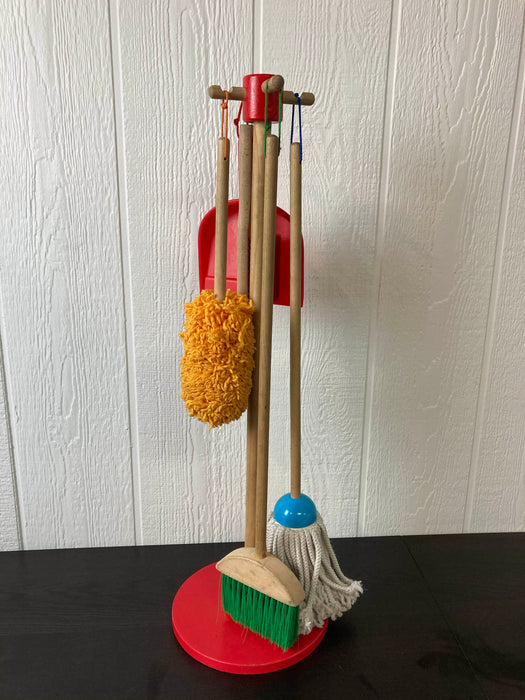 used Melissa & Doug Let's Play House! Dust, Sweep & Mop