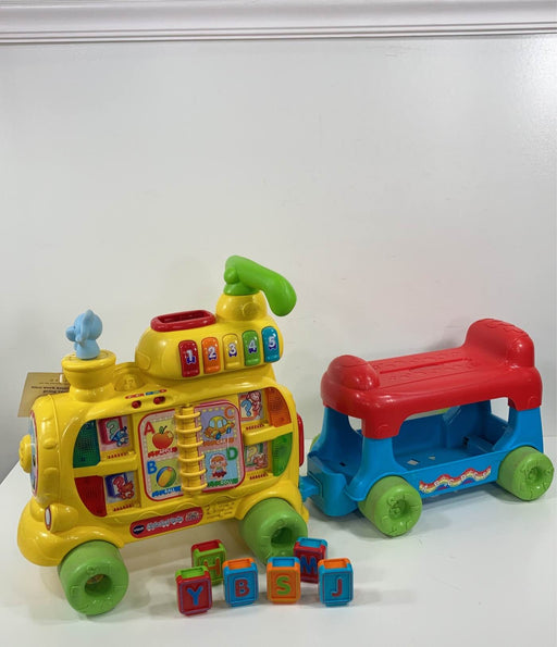 used VTech Sit To Stand Alphabet Train