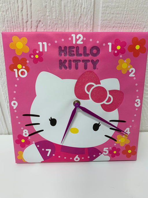 secondhand Hello Kitty Canvas Clock