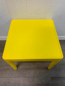 secondhand Tot Tutors Kids Plastic Table and 4 Chairs Set