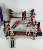 secondhand BUNDLE WWE Wrestling Toys