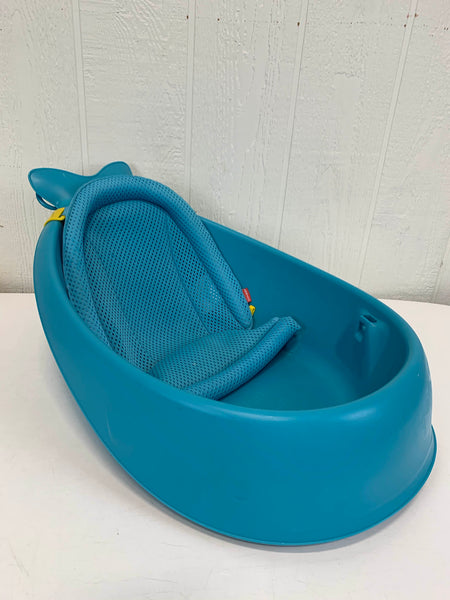 Skip Hop Moby 3 Stage Baby Bath Tub, Blue