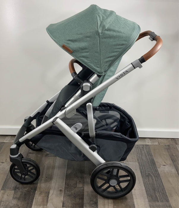 secondhand UPPAbaby VISTA V2 Stroller, 2020, Emmett (Green Melange)